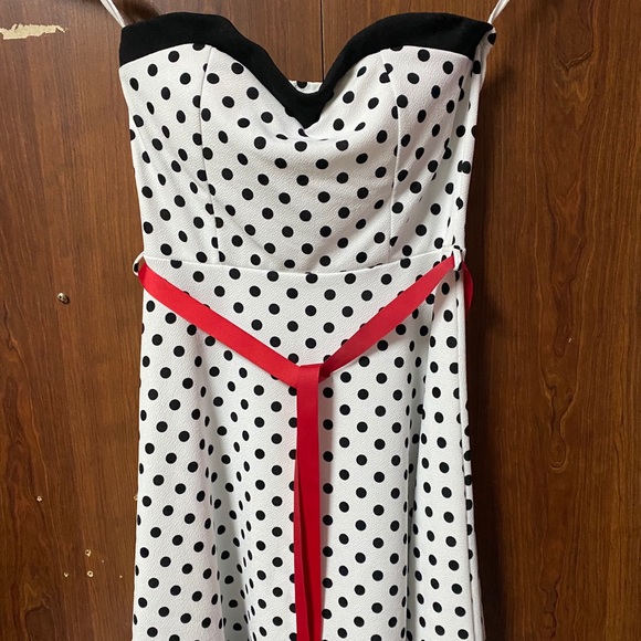 Women’s strapless dress - Picture 5 of 6